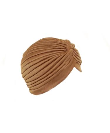 Beautifeye Fashion Turban Funky Headwrap Bandana Style Also Ideal for Hair Loss and Chemo (Brown)