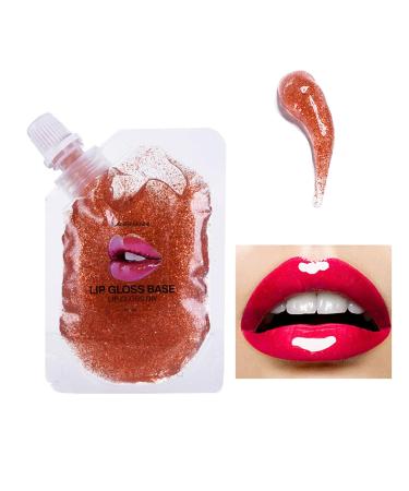 hhseyewell Lip Bar Lipstick Base - Orange Pearlescent Glaze 20ml/50ml for DIY Gloss - Moisturizing and Flaunt Rouge - One Size A - Buy Online on GoSupps.com