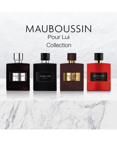Mauboussin - Pour Lui In Black 100ml (3.3 Fl Oz) - Eau de Parfum for Men - Woody & Oriental Scents - Buy Online on GoSupps.com