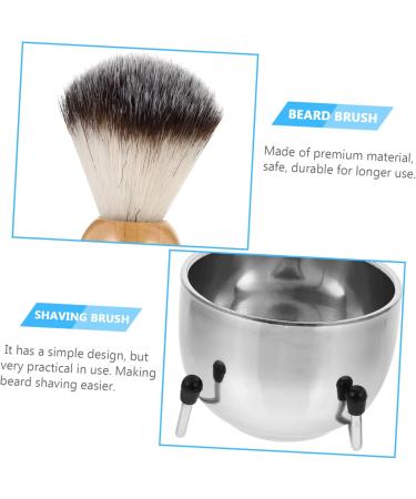 Beavorty Men's Shaving Kit: Beard Razor & Brush Set for Travel - Premium Accessories for Grooming - Buy Online on GoSupps.com