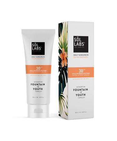 Korean Sunscreen for Face SPF 30 | Zinc Oxide Sunscreen No White Caste Reef Safe Sunscreen Korean Mineral Sunscreen Face & Body | Hydrating Sunscreen Korean Skin Care Moisturizer Unscented