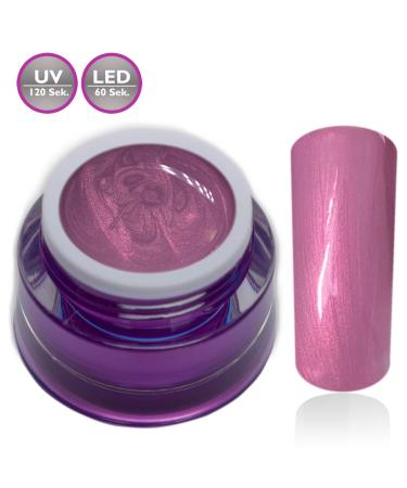 Premium Azalea Pink Violet Pearl UV Gel - 5ml Pastel Nail Color | International Shipping - Buy Online on GoSupps.com