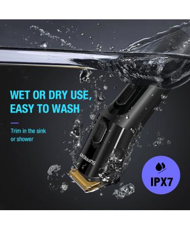 SUPRENT Hair Trimmer for Men - 16-Piece Waterproof Grooming Kit | Mustache Nose & Ear Trimmer | Premium Gift for All Hair Types - Buy Online on GoSupps.com