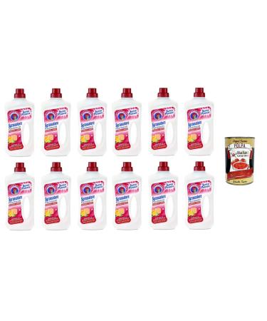 Chanteclair - Sgrassatore Pavimenti - Marseille and Lemon Soil Degreaser - 12 x 750 ml + Italian Gourmet Polpa 400 g
