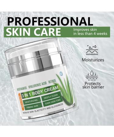 03 50 g body cream aloe vera soothing body care for natural soothing moisturizing cream for dry and durable skin body lotion aloe & care - Buy Online on GoSupps.com