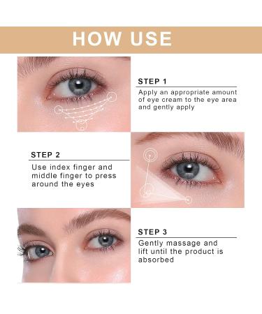 2PC Caffeine Eye Serum + EGCG - Target Dark Circles Puffiness & Fine Lines | Reduces Under Eye Bags & Wrinkles | Shop Now - Buy Online on GoSupps.com