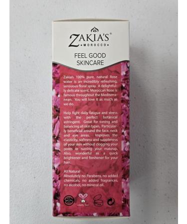 HYDROSOL Water Collection (Rose Water 4 oz) - Moroccan Rose Water for Face & Hair - 4 oz - Buy Online on GoSupps.com