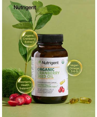 Organic Evening Primrose Oil + Cranberry Seed Oil Supplement Bundle 940 mg Each 100% Pure with Omegas & GLA Cold Pressed Liquid Organic Capsules Women s Health Skin Support - Buy Online on GoSupps.com