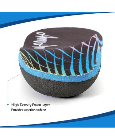 Orthotics for Plantar Fasciitis Insoles with Arch Support for Men and Women | Athletic Cushion Shoe Inserts for Pain Relief (Men 7-7.5 | Women 9-9.5, Black) - Buy Online on GoSupps.com