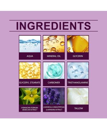 JOYVOIDX All-Over Tallow Cream for Face and Body Soothing Vanilla Lavender Scent 100% Grass-Fed Formula for Deep Moisture Repair Non-Greasy Fast Absorption 4 oz - Buy Online on GoSupps.com