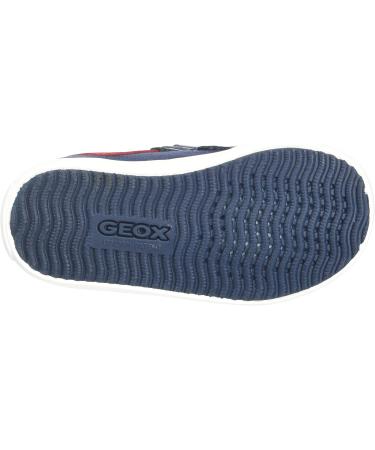 Geox Boy's B Gisli B Sneakers - Navy Dk Red - Size 6 UK Child - Buy Online on GoSupps.com