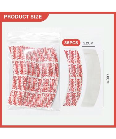 CLKE Wig TapeWalker Extra Strong Double-Sided Lace Front Tape for Wigs - Invisible Waterproof Strips for Fixing Toupees & Hairpieces - Lace Wig Glue Adhesive Red - Buy Online on GoSupps.com