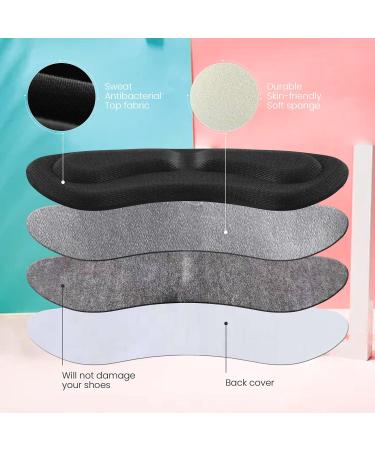 Black Heel Grips & Pads for Loose Shoes - Protectors & Inserts for Too Big Shoes - Blister Prevention & Cushioning - Buy Online on GoSupps.com