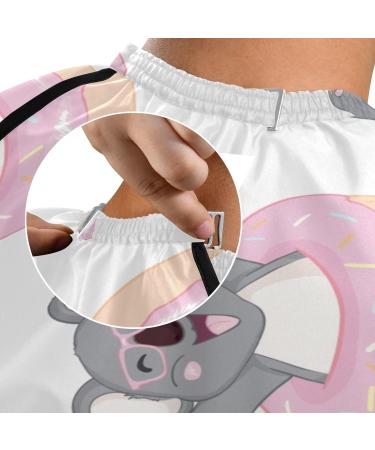 Waterproof Barber Cape - Koala Bear & Cheetah Pattern Hair Cutting Bib for Men & Unisex | Stylish Hair Salon Accessory - Buy Online on GoSupps.com