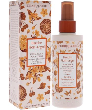 LErbolario Berries Flowers Wood Fluid Body Cream For Unisex 6.7 oz Body Cream - Buy Online on GoSupps.com