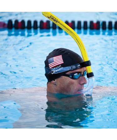 FINIS Original Center-Mount Swimmer's Snorkel - Yellow - Adult | Ideal for Lap Swimming and Swim Training - Buy Online on GoSupps.com