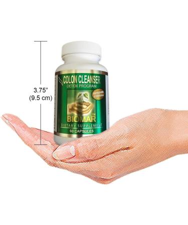Biomar Colon Cleanse & Detox Program - Made in USA - 60 Capsules - Promotes Regularity, Fights Constipation & Bloating - Buy Online on GoSupps.com