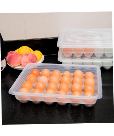 LABRIMP 1pc Box 24 Egg Trays Eggs Storage Bins Stackable Egg Holder Egg Storage Holder Storage Box Filling - Buy Online on GoSupps.com