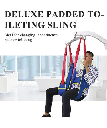 Transfer Nursing Sling Lift Toileting Sling Heavy Duty Lift Sling Aid Full Body Mesh Lift Sling for Seniors Bedridden Disabled Obesity - Buy Online on GoSupps.com