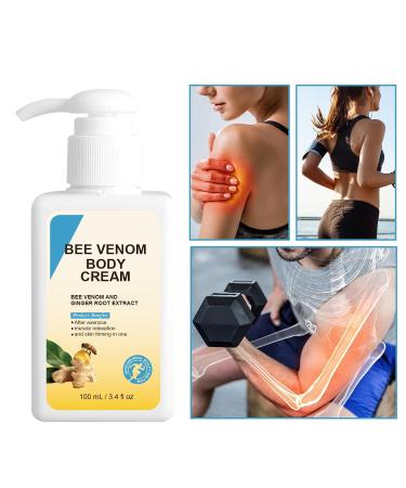 OZZKSO Bee Venom body Cream Anti-Aging Firming Cream Bee Venom Skin Firming Cream Gentle C-ream for All S kin Types 100ML/3.4 Fl.oz - Buy Online on GoSupps.com
