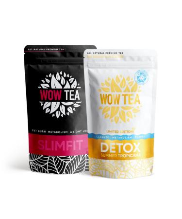 ATOP LLC WOW TEA SlimFit Tropicana detox tea for the summer
