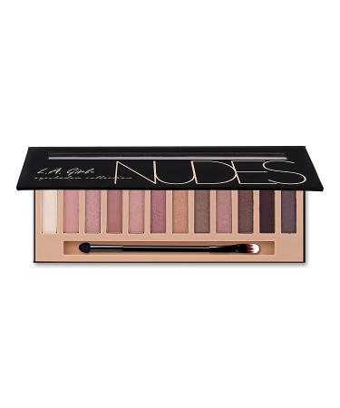L.A. Girl Beauty Brick Nudes Eyeshadow Palette - 12 Shades, 0.42 oz - Buy Online on GoSupps.com
