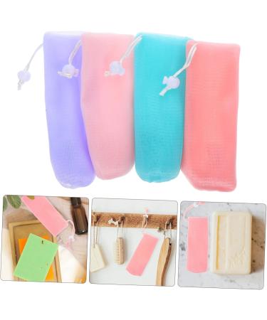 CANIGHT 8pcs Soap Foaming Net Bar Soap Loofah Pouch Convenient Soap Bag Bar Soap Pouch Soap Saver Pouch or - Buy Online on GoSupps.com