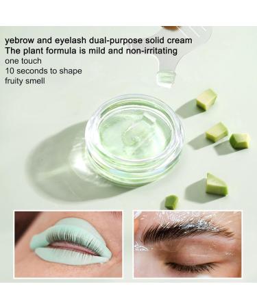 Lash Glue Balm - Natural Avocado Purslane Eyelash Lifting Adhesive - 0.28oz Strong Sticky Eyelash & Eyebrow Perm Glue Balm for Long Lasting Hold Brow Lamination Gel Ondian - Buy Online on GoSupps.com