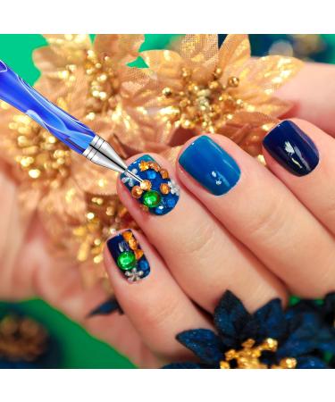 Buy Tatuo 4 Pcs Dual Ended Nail Rhinestone Picker Tool - Ergonomic Grip Wax Tip for DIY Nail Art & Gems International Shipping - Buy Online on GoSupps.com