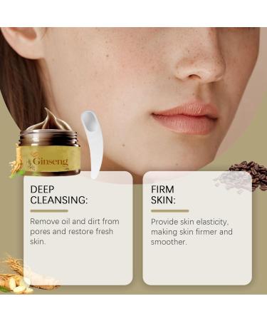 Hana Ginseng Face Mask Korean Hana Ginseng Peel off Face Masks Hana Ginseng Mask Herbal Refining Peel-Off Facial Mask Herbal Clay Mask Clay Face Mask Korean Face Mask Face Mask Skincare 120g - Buy Online on GoSupps.com