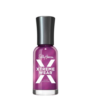 Sally Hansen Xtreme Wear Nail Polish Streak-Free Shiny Finish Long-Lasting Nail Color Berry Bright 0.12 fl oz
