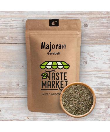 TASTE Guter Geschmack 2 x 1 kg of grooved majoran | delicately dried | herb spices market de touche | 2 kg - Buy Online on GoSupps.com