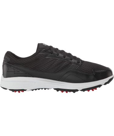 Skechers Men's Torque Sport Fairway Golf Shoe 11 Black/White - Relaxed Fit with Spikes - Buy Online on GoSupps.com