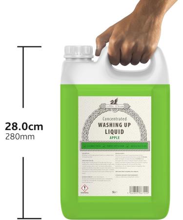 Celtic Clean - Washing Up Liquid - Apple - 5 Litre - Buy Online on GoSupps.com