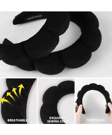 Shop Gugugo Black Hair Bands for Makeup & Skincare - Stylish Comfortable and Ideal for Cosmetics Use - Buy Online on GoSupps.com