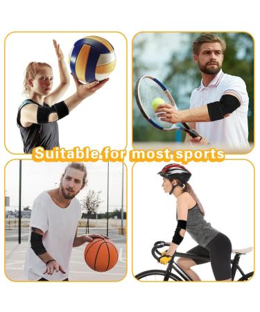 Lightweight Adjustable Elbow Brace for Women - Tennis Elbow Support Compression Sleeve for Tendonitis Arthritis & Golfer's Elbow - Breathable & Comfortable (Black - Buy Online on GoSupps.com