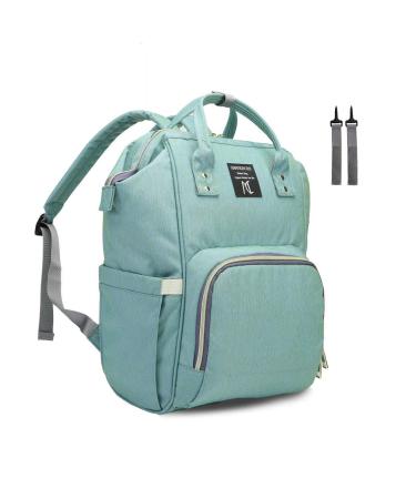 Mooedcoe Baby wrap backpack casual diaper bag multifunctional large capacity baby bag waterproof travel backpack for on the go green