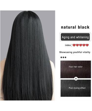  Generisch Coconut shampoo for black hair - Black plant-based hair coloring shampoo - Coconut oil - Fast coloring - Long-lasting color shampoo - Buy Online on GoSupps.com