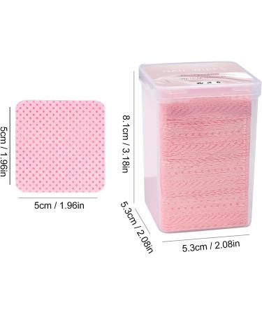 Lint Free Nail Wipes - 200pcs Non Woven Nail Polish Remover Pads Cosmetic Prep Squares | for Gel Removal Travel Acr Extension Care - Buy Online on GoSupps.com