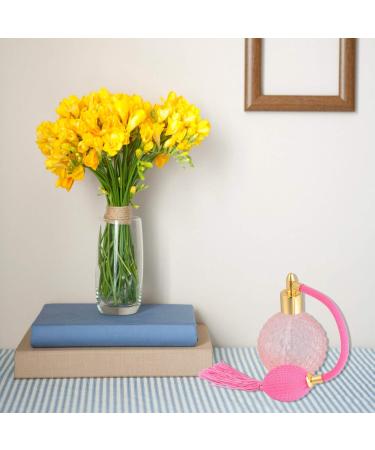 Buy Healifty Crystal Art Vintage Style Refillable Perfume Atomizer - 100ml Pink Long Spray Bottle | International Shipping Available - Buy Online on GoSupps.com