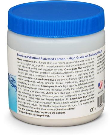 Boyd Chemi-Pure Blue Aquarium Filtration Media 5.5 oz - Superior Water Purification - Buy Online on GoSupps.com