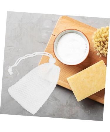 Mikinona 2 Pcs Soap Bag Exfoliating Soap Pouch Bathing Soap Travel Organizer Bags Body Sponges Soapdish Nylon - Buy Online on GoSupps.com
