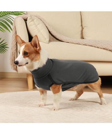 Hjyokuso Dog Fleece Vest Sweater for Large Black Dogs - Warm & Lightweight Winter Coat for Cold Weather - Puppy Clothes Jacket - Buy Online on GoSupps.com