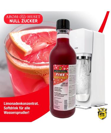 Buy Zero Beverage Syrup - 500ml (Pink Grapefruit) | Makes 12.5 Liters | International Shipping - Buy Online on GoSupps.com
