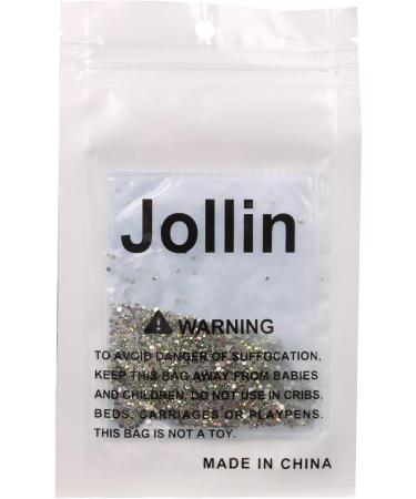 Jollin Rhinestones SS4 - 2880pcs Glass Flat Back Crystal AB for Adhesive Fixing | Premium Craft Supplies - Buy Online on GoSupps.com