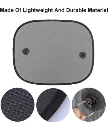 Universal Baby Car Window Sunshades - 1 Pair (30x50cm) | UV Protection for Kids and Pets - Buy Online on GoSupps.com