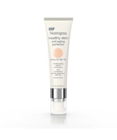 Neutrogena Healthy Skin Anti-Aging Perfector Spf 20  Retinol Treatment  10 Ivory Fair  1 Fl. Oz. 10/Ivory Fair