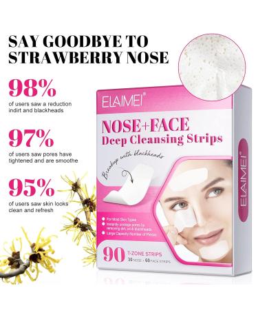 Buy T-Zone Blackhead Strips | 30 Nose Strips & 60 Facial Blackhead Removers | Remove Blackheads & Impurities - Fast International Shipping! - Buy Online on GoSupps.com