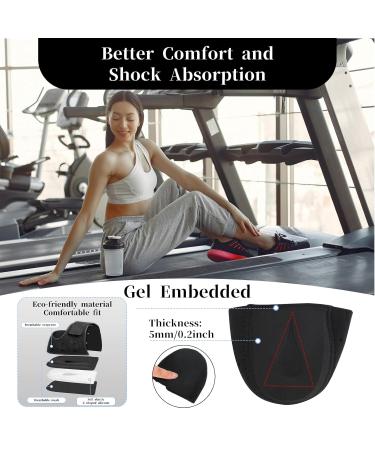 Buy Heel Cushions for Pain Relief | Adjustable Gel Heel Protectors for Plantar Fasciitis & Achilles Tendonitis | Women's Sizes 5-8 - Buy Online on GoSupps.com