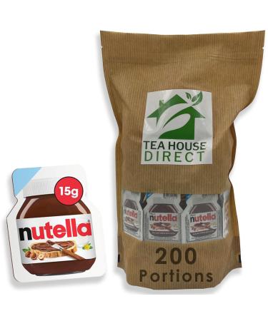 Nutella Hazelnut Spread with Cocoa - Creamy Coconut-Infused Delight | Sweet & Nutty with a Tropical Twist | Creamy Decadent and Delicious - Perfect Morning Companion | 200 Portions